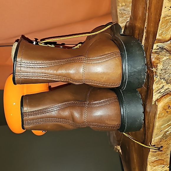 RED WING MEN'S STEEL-TOE WORK BOOTS SIZE 10M - Picture 5 of 11